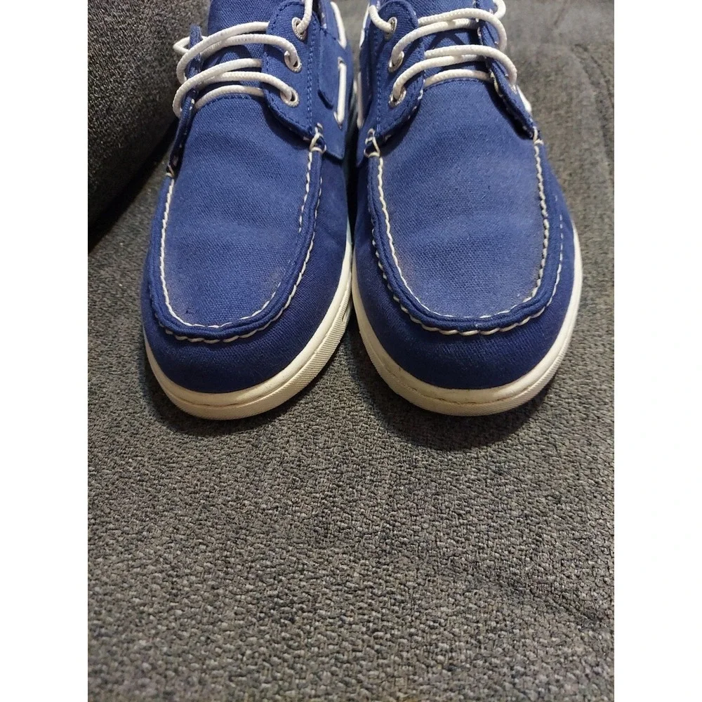 Kansas City Royals Mens Blue Boat Shoes 11D MLB Navy blue Eastland Adventure